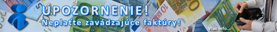 Banner hlavnej stránky webu www.upv.sk